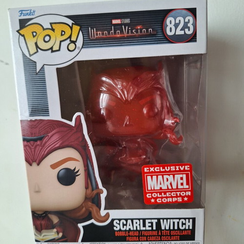 Funko POP WandaVision Scarlet Witch 823 new Marvel Collector's Corp