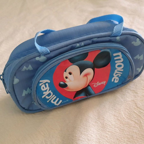 Disney Mickey Mouse pencil case used