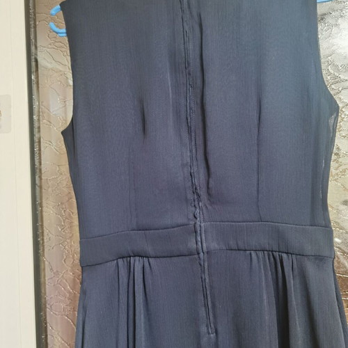 Orsay dark blue dress like new with pearls, formal for young girl