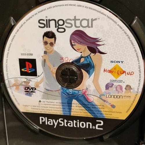 Singstar PlayStation 2 used, simulation