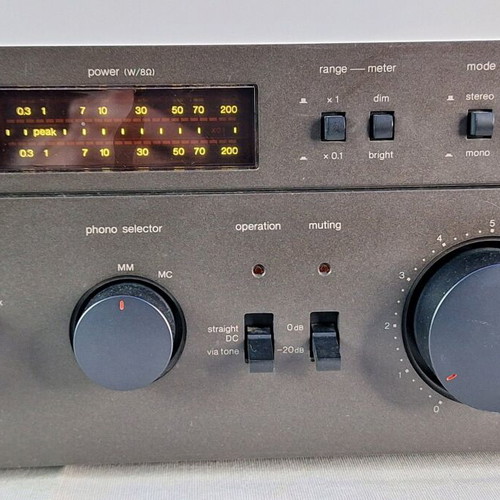 Technics SU-8077K stereo integrated amplifier used, vintage Hi-Fi Japan