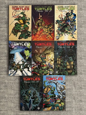 Teenage Mutant Ninja Turtles Classics 8 volumes set like new