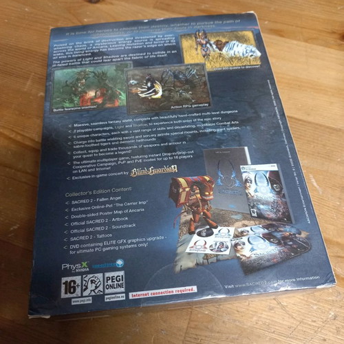Sacred 2 Collectors Edition PC game used