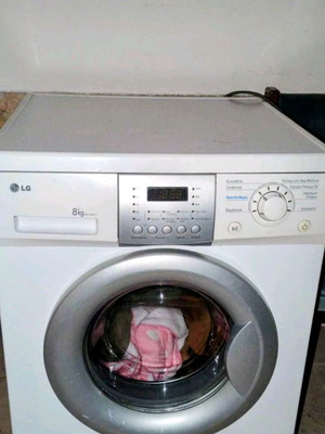 Πλυντήριο ρούχων LG 8 κιλών μεταχειρισμένο