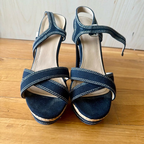 Fashion Icon sandals size 39 used, black