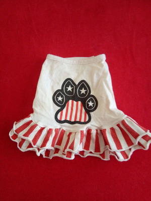 Dog dress new in sizes 15cm, 18cm, 22cm