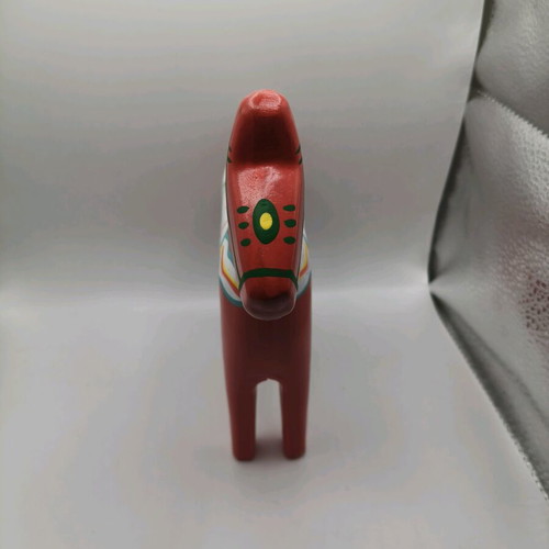 Dala horse set of 2 like new, traditional Swedish folk art
