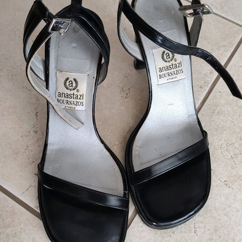 Anastazi Bournazos sandals used, size 36, black