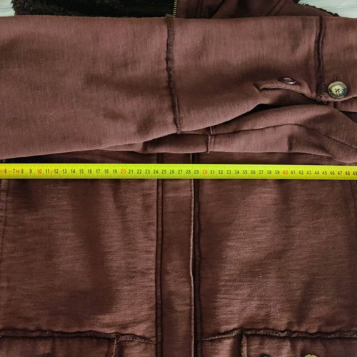 Element jacket brown with sheep lining like new, size M
