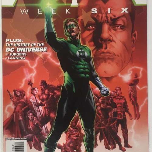 52 DC Comics pack of 7 issues used, English