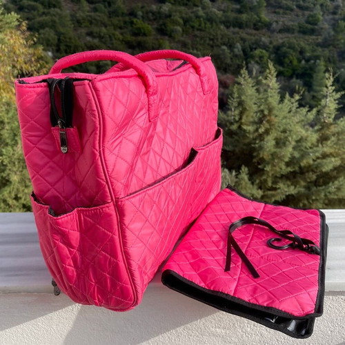 Kiota cosmetic bag pink like new