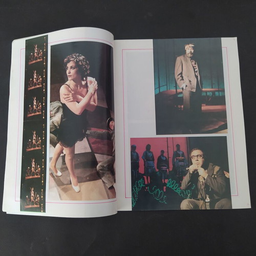 Theater program "Η Βιδα" by Th. Karakatsanis 1987-88 like new