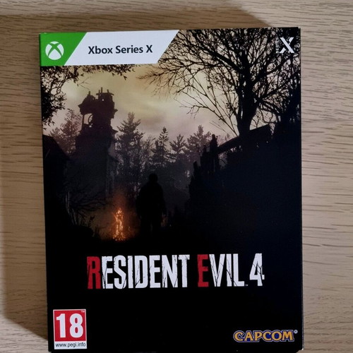 Resident Evil 4 Remake Steelbook like new with game