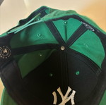 New Era dark green hat used