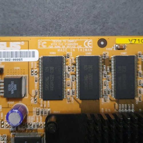 Asus V7100PRO 64M AGP 64MB VGA graphics card used retro