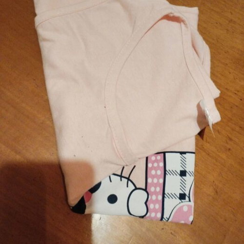 Miss June pink pajama top like new