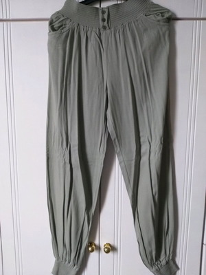 Women's high-waisted pants like new, size small/medium