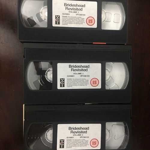 Brideshead Revisited box 1 2 3 used, English edition without subtitles
