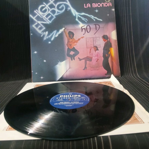 La Bionda High Energy vinyl used