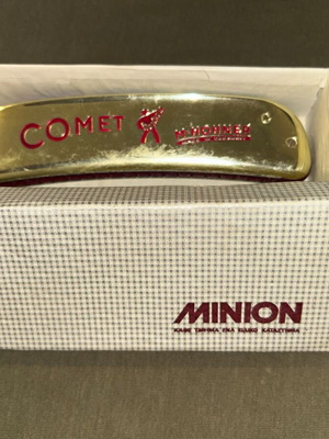 M. Hohner Comet Vintage Harmonica used with original Minion box