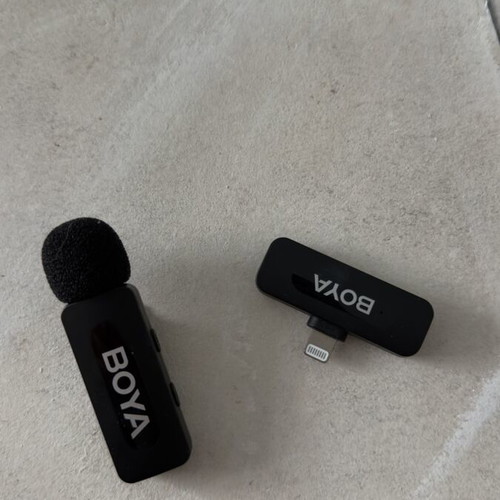 Boya microphone for iPhone