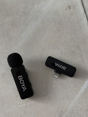 Boya microphone for iPhone