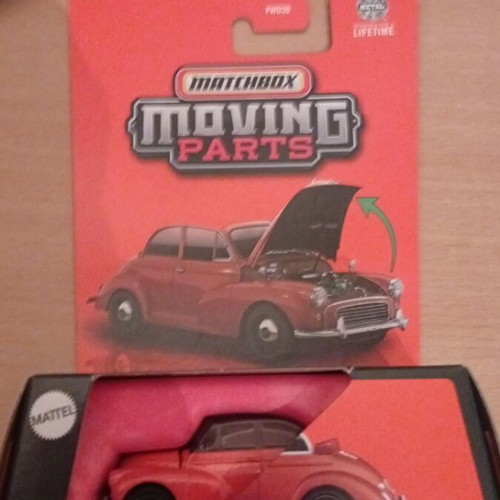 Matchbox Moving Parts Morris Minor 1956 new in box