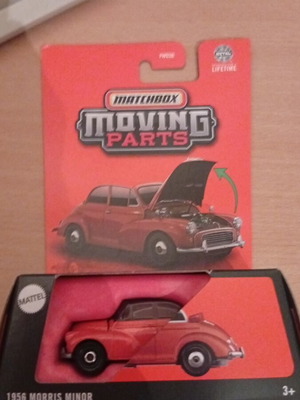 Matchbox Moving Parts Morris Minor 1956 new in box