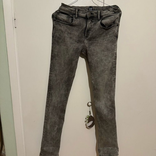 Gap jeans size 16 like new, gray