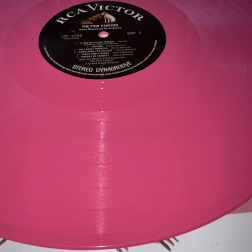 The Pink Panther Soundtrack vinyl 2014 reissue, near mint