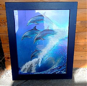 Κάδρο δελφίνια