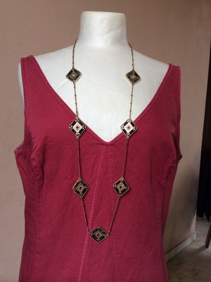 Fo Bijou necklace used, length 100 cm