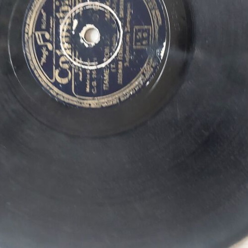 Columbia DG 6839 78 RPM Record used, Zozephina Genovezou, Hawaiian guitar