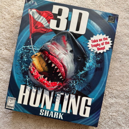 3D Hunting Shark vintage PC game used