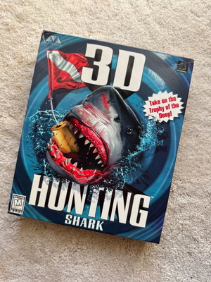 3D Hunting Shark vintage PC game used