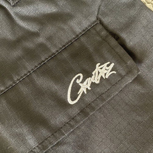 Corteiz black cargo pants size medium like new with bag