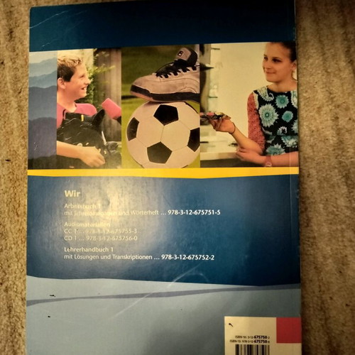 German Book Wir 1 Lehrbuch Grundkurs Deutsch for Young Learners