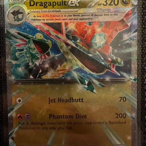 Pokémon TCG Dragapult EX card new, Prismatic Evolutions