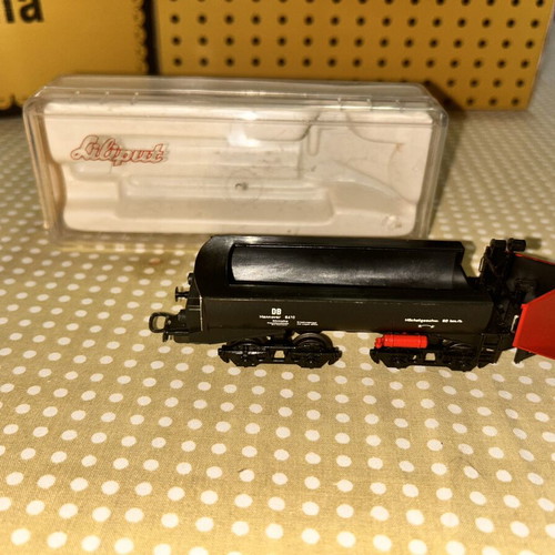 Liliput H0 DB Schneepflug Hannover 6412 vintage snowplow car like new