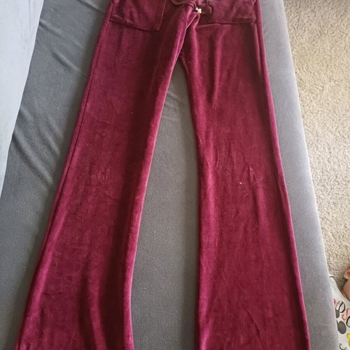 Sugarfree burgundy velour tracksuit size S new with tag