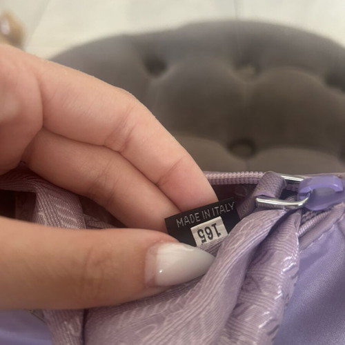 Prada Re Edition bag, purple
