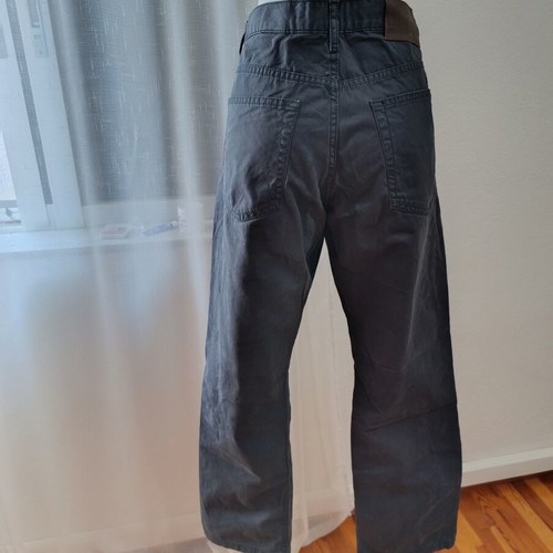 H&M pants like new, size M, gray, 100% cotton