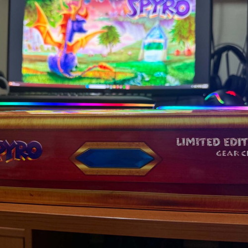 Spyro Collector's Box new with official pin, wallet, lanyard, cap