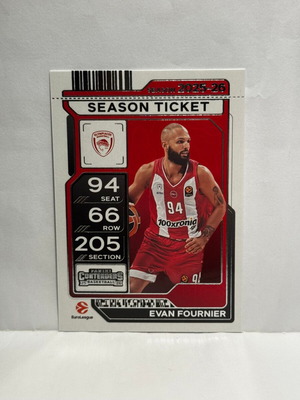 Panini Euroleague Contenders Mega Box 2025-26 Evan Fournier new #28