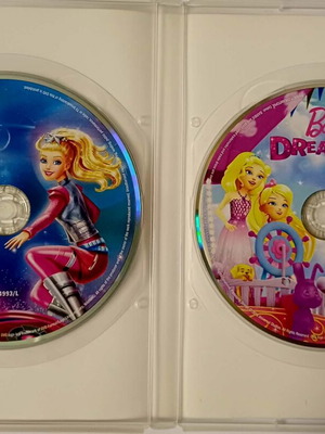 Barbie Space Adventure DVD with Barbie Dreamtopia movie, dubbed