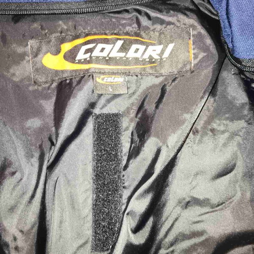 Colori motorcycle jacket like new with removable sleeves