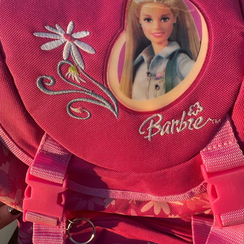 Barbie school backpack like new