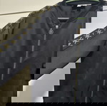 Kendall + Kylie ζακέτα φόρμας μαύρη με χρυσές λεπτομέρειες, μέγεθος M, σαν καινούργια