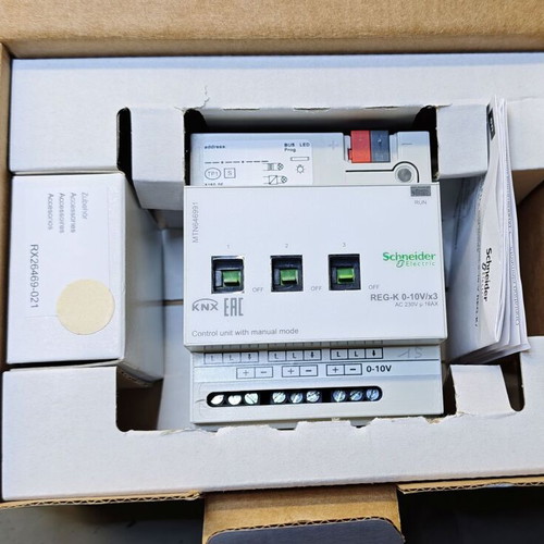 Schneider MTN646991 SpaceLogic KNX Dimming Actuator like new