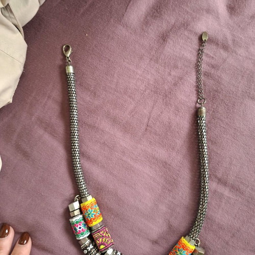 Ethnic necklace Zara like new, multicolored